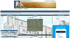 Desktop Screenshot of huntergrain.com
